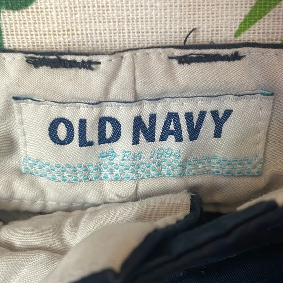 Size 6 Navy Anchor Shorts D2 - Picture 3 of 5